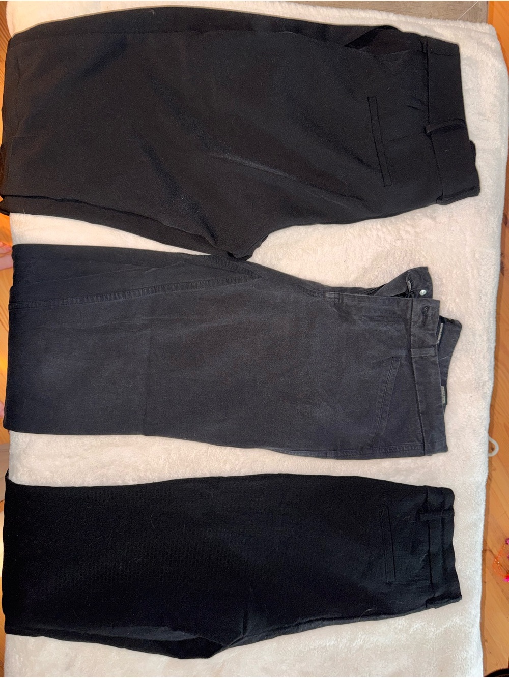 3 Women’s Black Work/Dress Pants Bundle – Banana Republic, INC, Hilary Radley